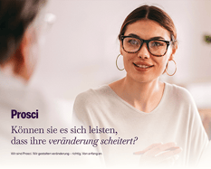 Können Sie es sich leisten, dass Ihre Veränderung scheitert?